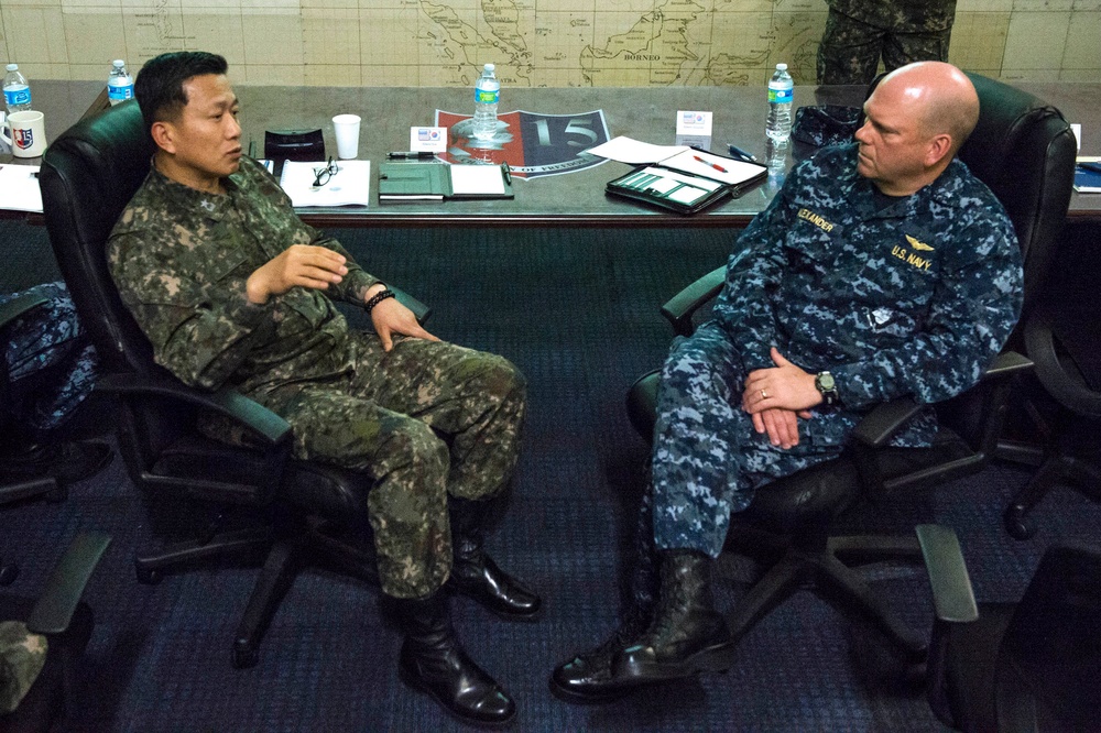 Naval staff talks