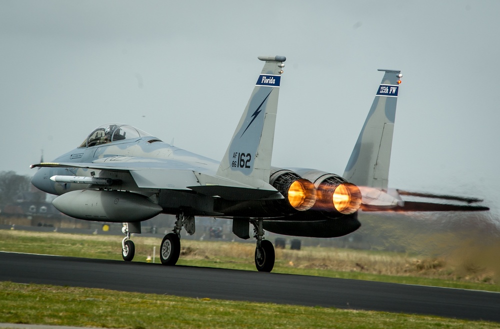 F-15C theater security package begins deployment