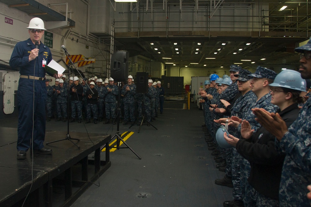 USS George Washington activity