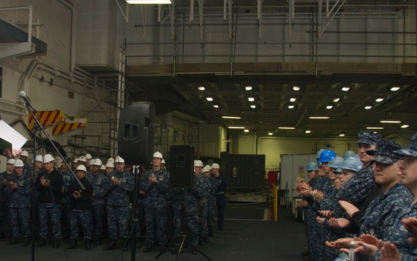 USS George Washington activity