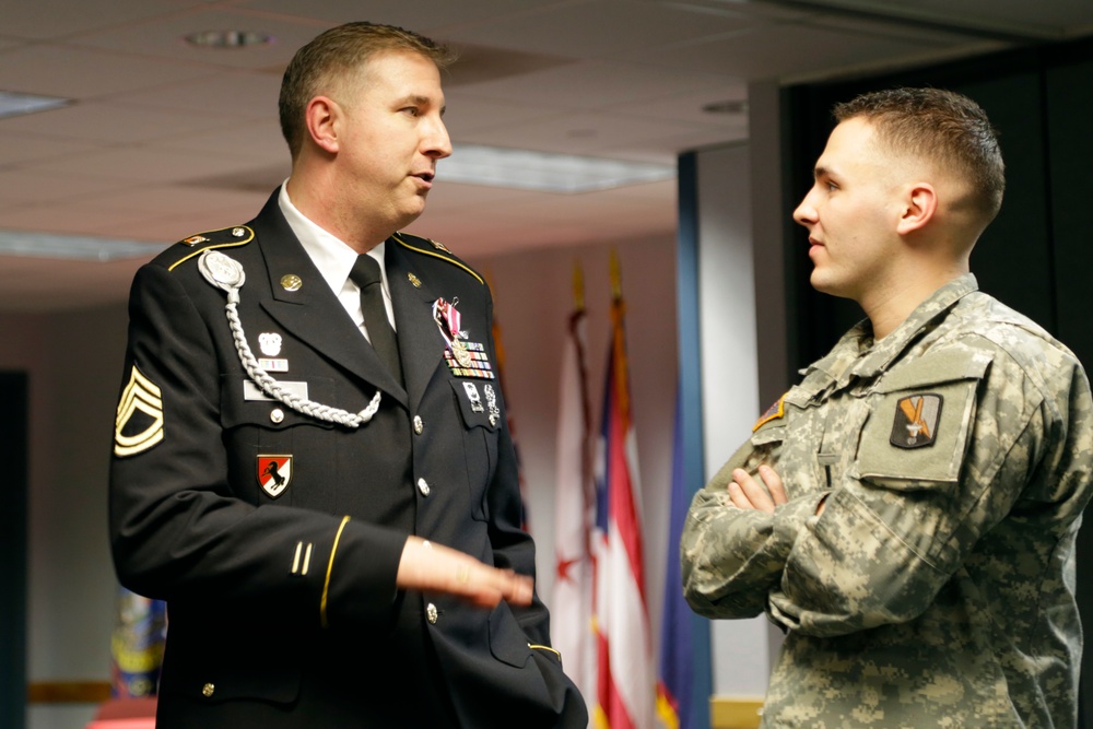Sgt. 1st Class Lyttleton Yates Retirement Ceremony