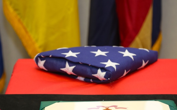 Sergeant 1st Class Lyttleton Yates retirement ceremony