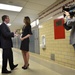 Secretary of defense visits Abington Senior High School