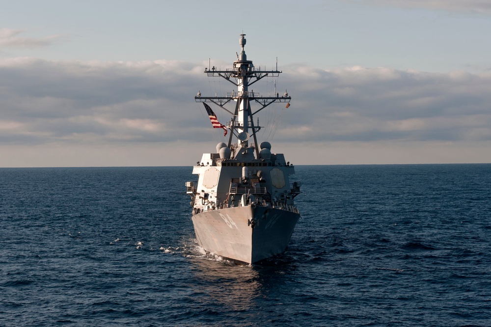 USS Bulkeley operations