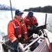 Coast Guard Cutter Elderberry sets the Mendenhall Bar