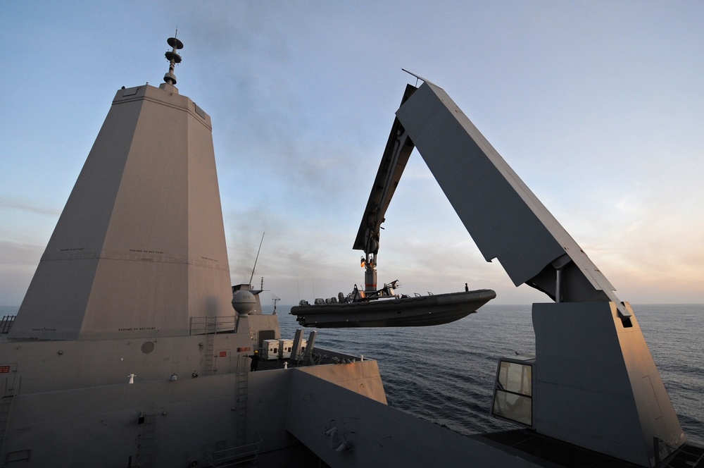 USS San Diego operations