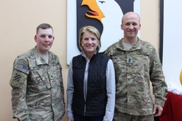 Senate delegation visits TAAC-E