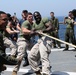 Marines, Sailors aboard LSD 43 have some fun in the sun
