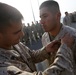 24th MEU Marines pinned during promotion ceremony