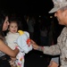 Marines from SPMAGTF-CR-CC Command, Logistics Combat elements return home