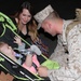 Marines from SPMAGTF-CR-CC Command, Logistics Combat elements return home