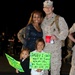 Marines from SPMAGTF-CR-CC Command, Logistics Combat elements return home