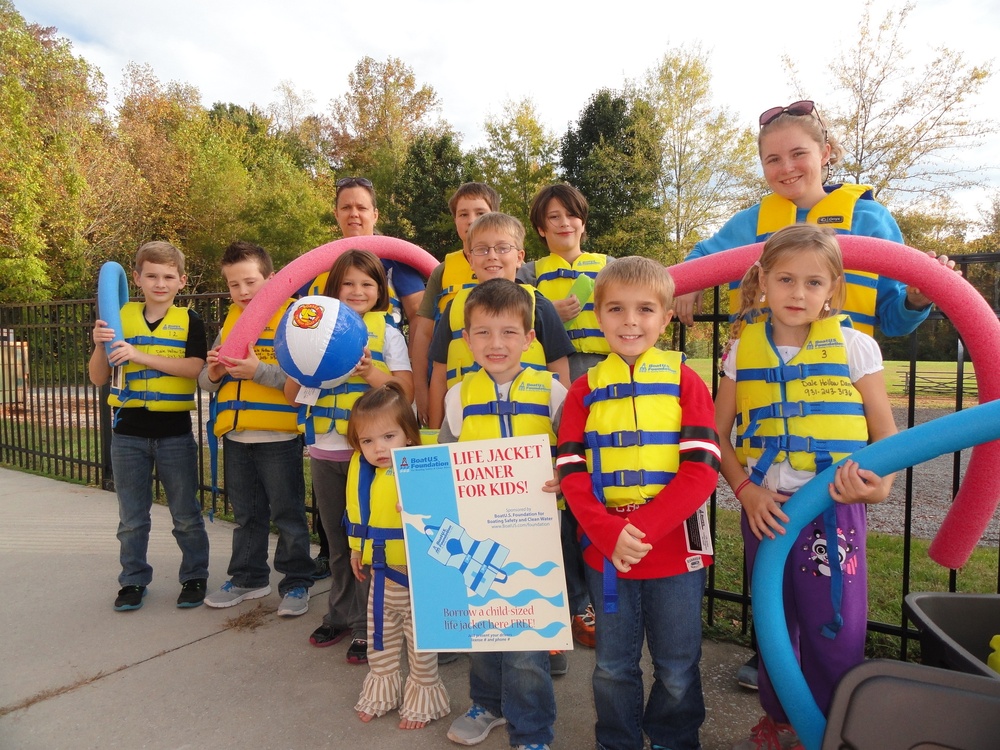 Loaner life jackets help save lives at Dale Hollow Lake