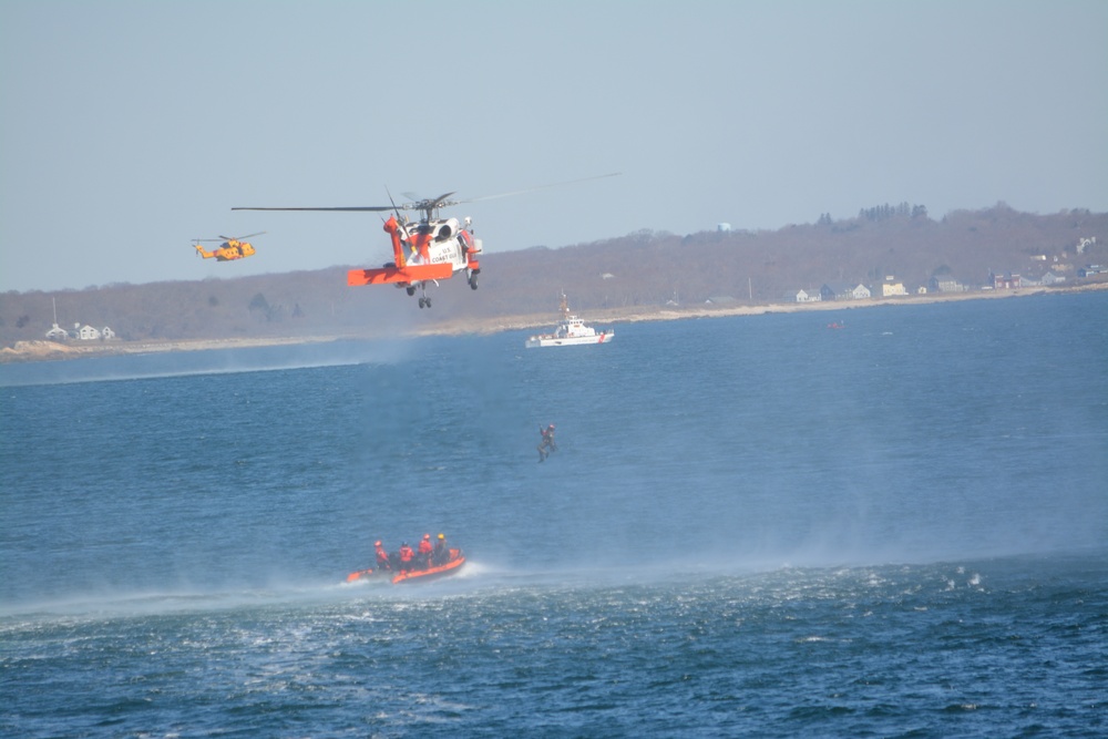 Search and rescue exercise Orange Flag