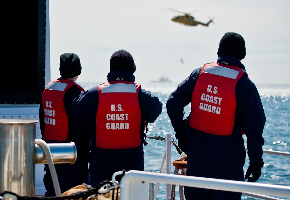 Search and rescue exercise Orange Flag