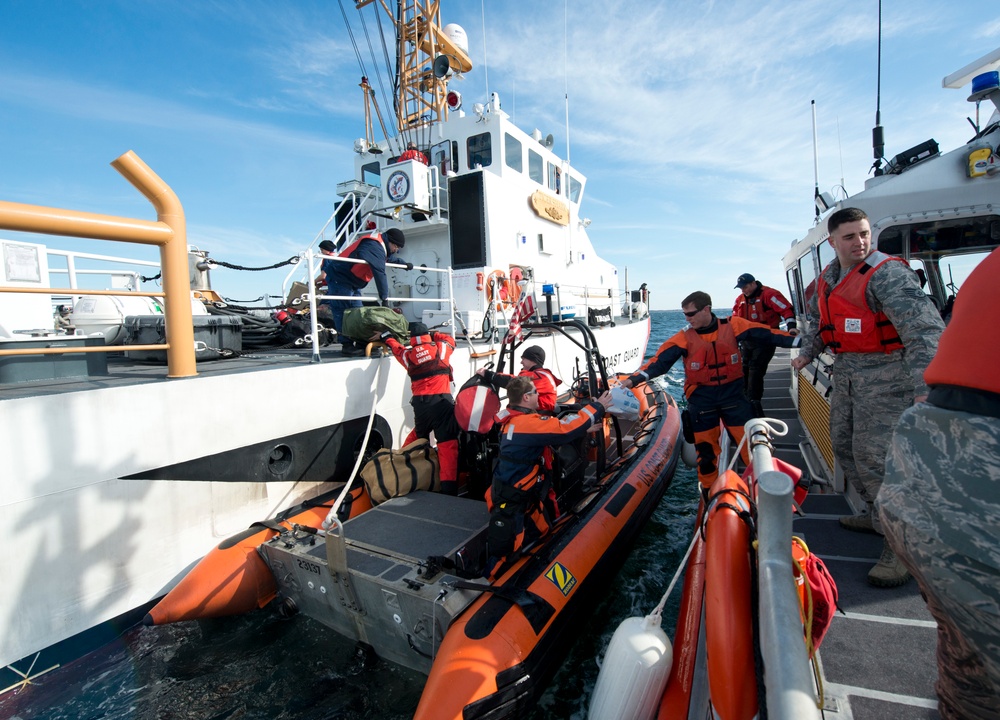 Search and rescue exercise Orange Flag