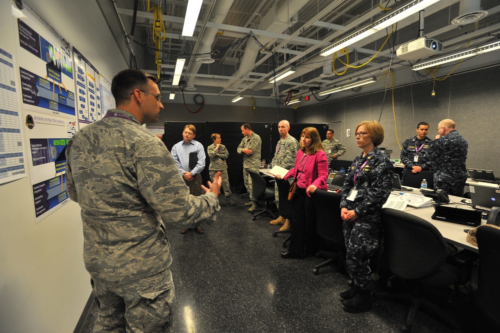 Operational Contract Support Joint Exercise 2015 Distinguished Visitor Day