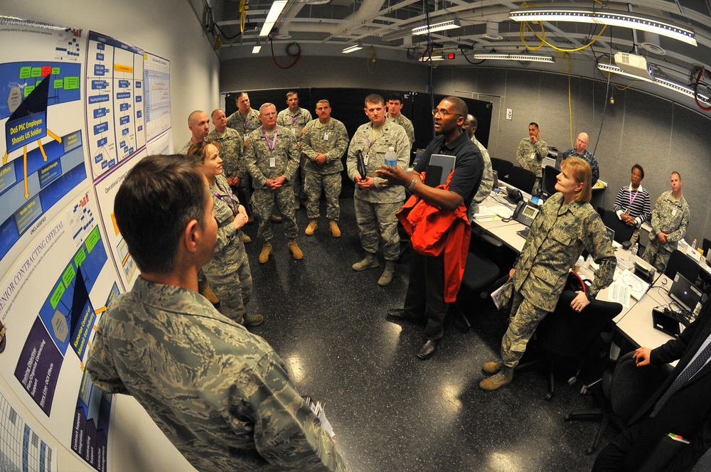 Operational Contract Support Joint Exercise 2015 Distinguished Visitor Day