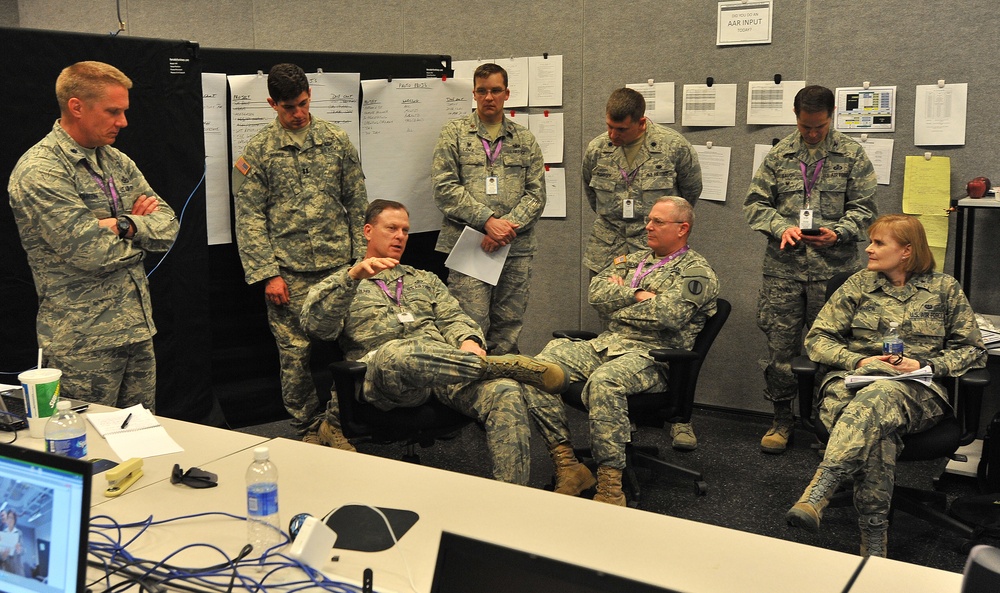 Operational Contract Support Joint Exercise 2015 Distinguished Visitor Day