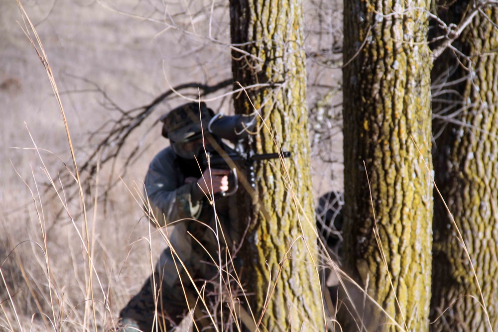 RS Twin Cities Marines Conduct Paintball Team-Building Event