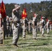 Marine Corps Security Force Regiment Sergeant Major Post and Relief Ceremony
