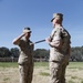 Marine Corps Security Force Regiment Sergeant Major Post and Relief Ceremony