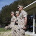 Marine Corps Security Force Regiment Sergeant Major Post and Relief Ceremony