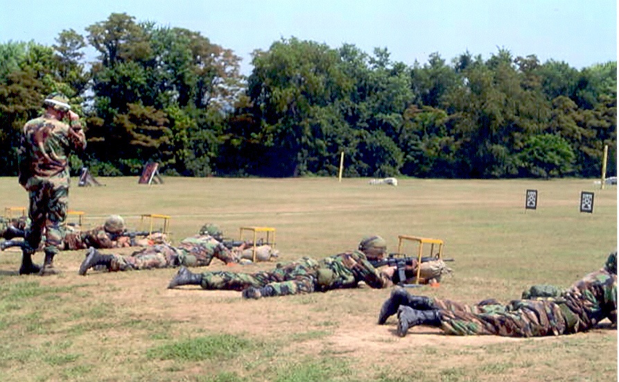 Local National Guard unit does weapons qualification