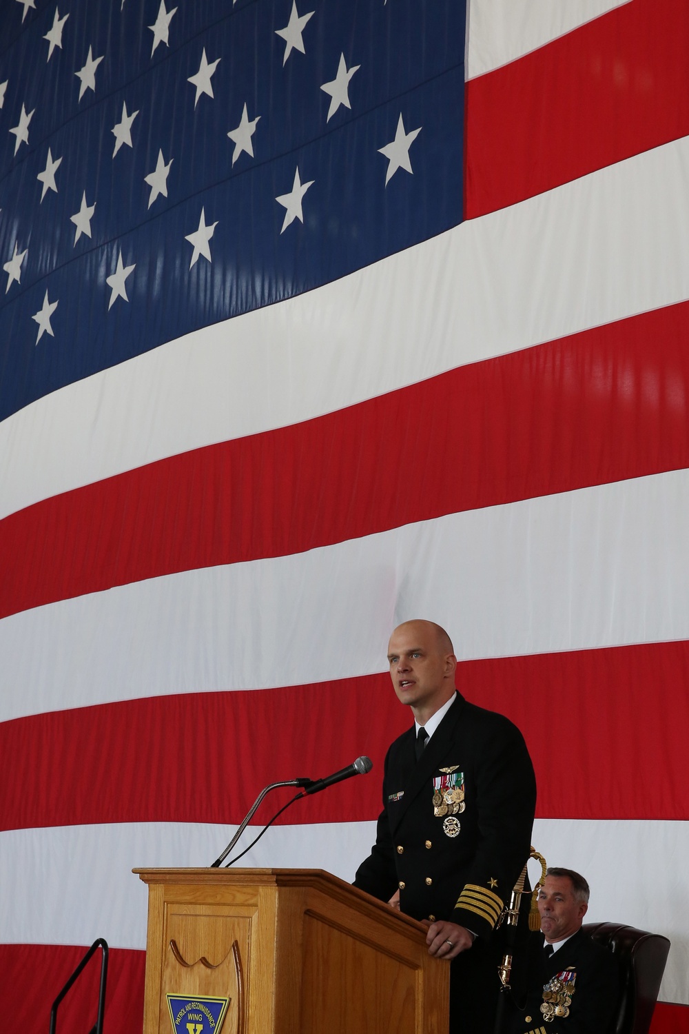 Change of command ceremony