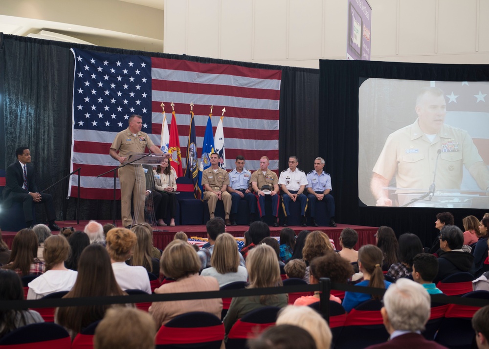 'Art of Being a Military Child' recognition ceremony