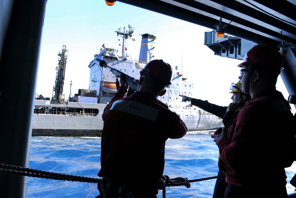 USS Theodore Roosevelt action