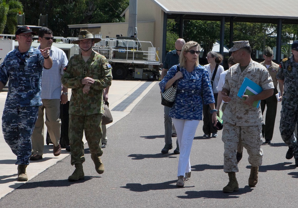 USD(P) Christine Wormuth visits MRF-D
