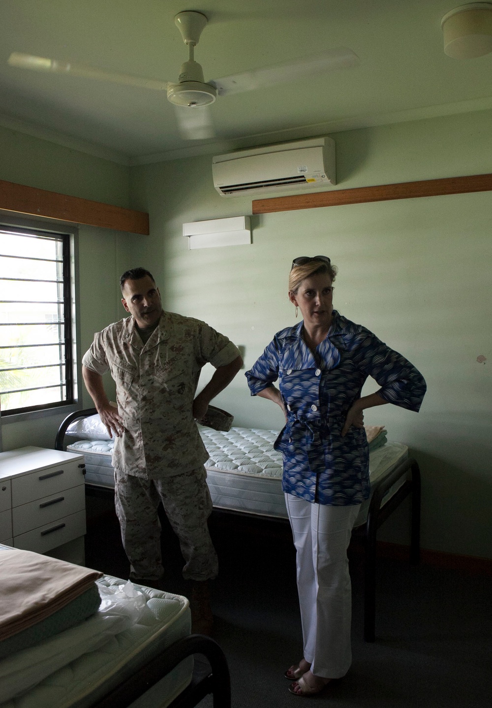 USD(P) Christine Wormuth visits MRF-D