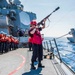 USS Fitzgerald replenishment at sea