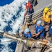 USS Fitzgerald replenishment at sea
