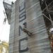 Marine recruits develop rappelling skills on Parris Island