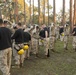 Marine recruits develop rappelling skills on Parris Island