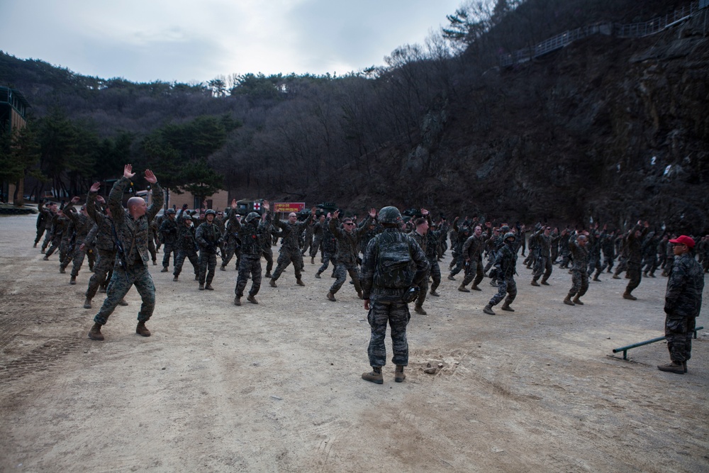 31st MEU trains with ROK Marines