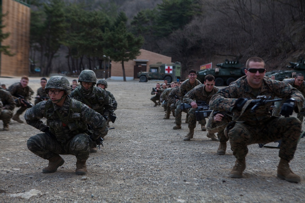 31st MEU trains with ROK Marines