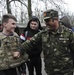 Operation Atlantic Resolve-South, local Romanian students visit with 2/2