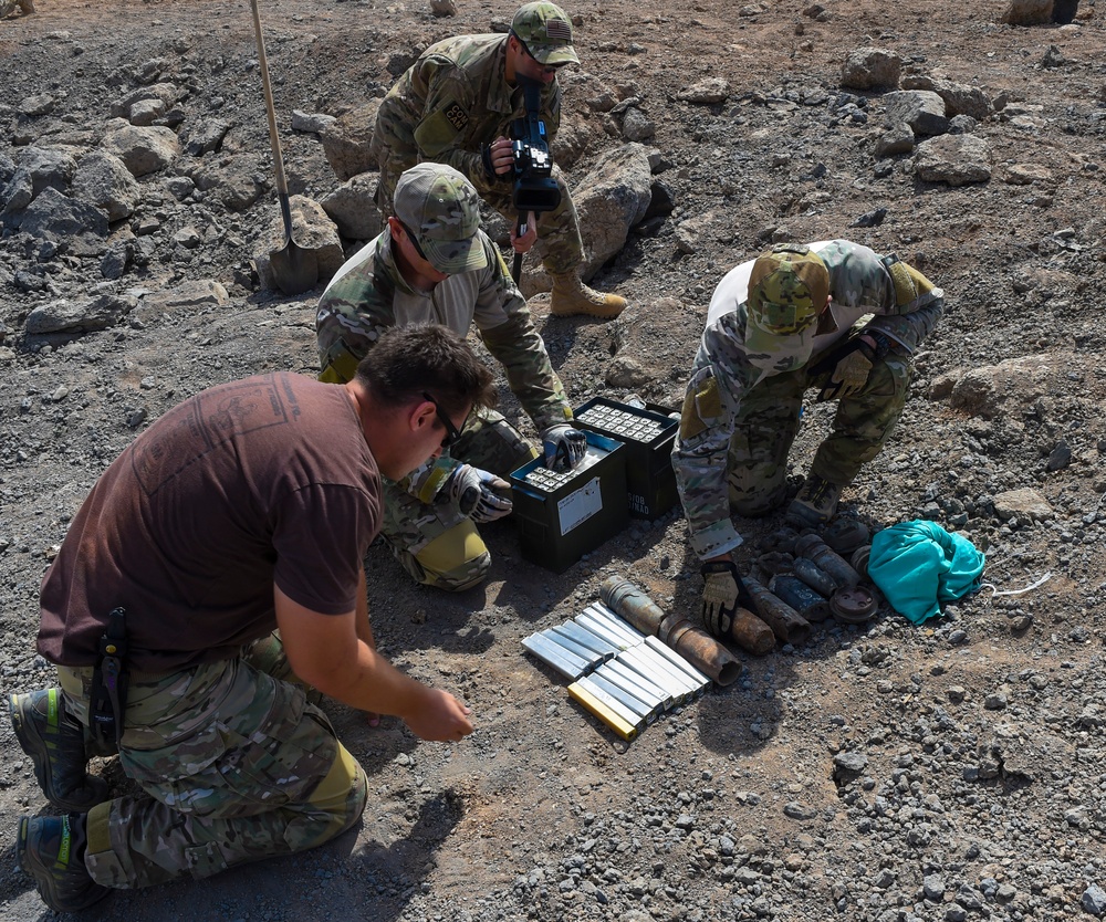 EOD detonation