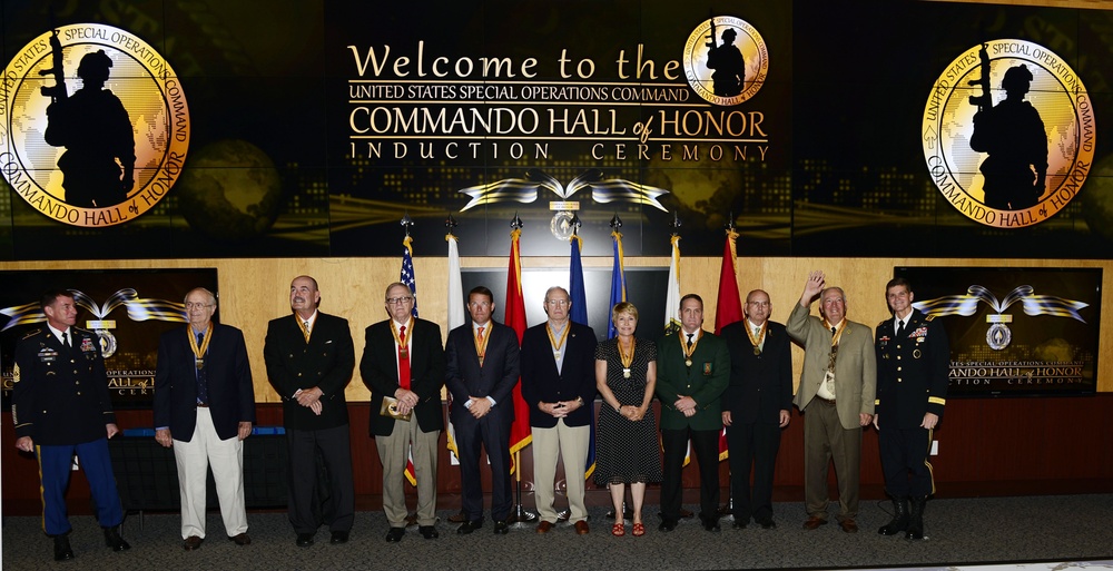USSOCOM Commando Hall of Honor induction ceremony