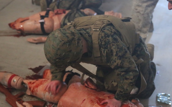 Corpsmen train to save lives