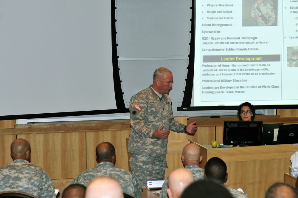 377th Theater Sustainment Command CSM Summit