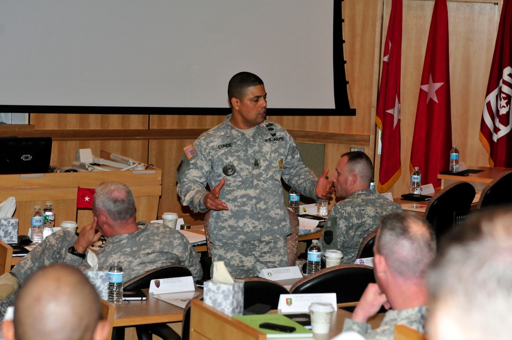 377th Theater Sustainment Command CSM Summit