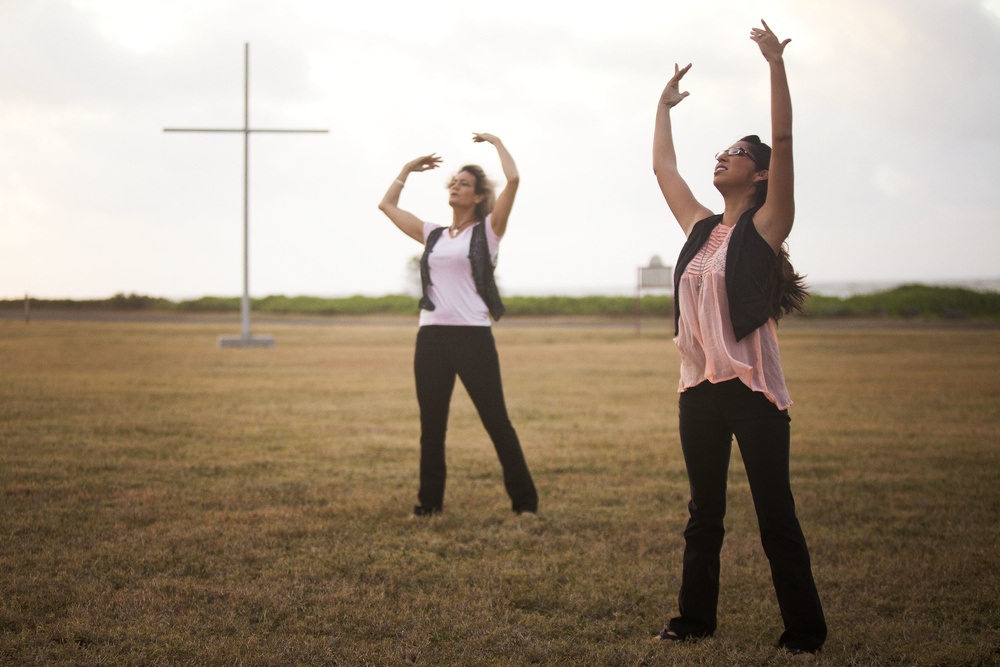 Annual Easter Sunrise Ceremony 2015