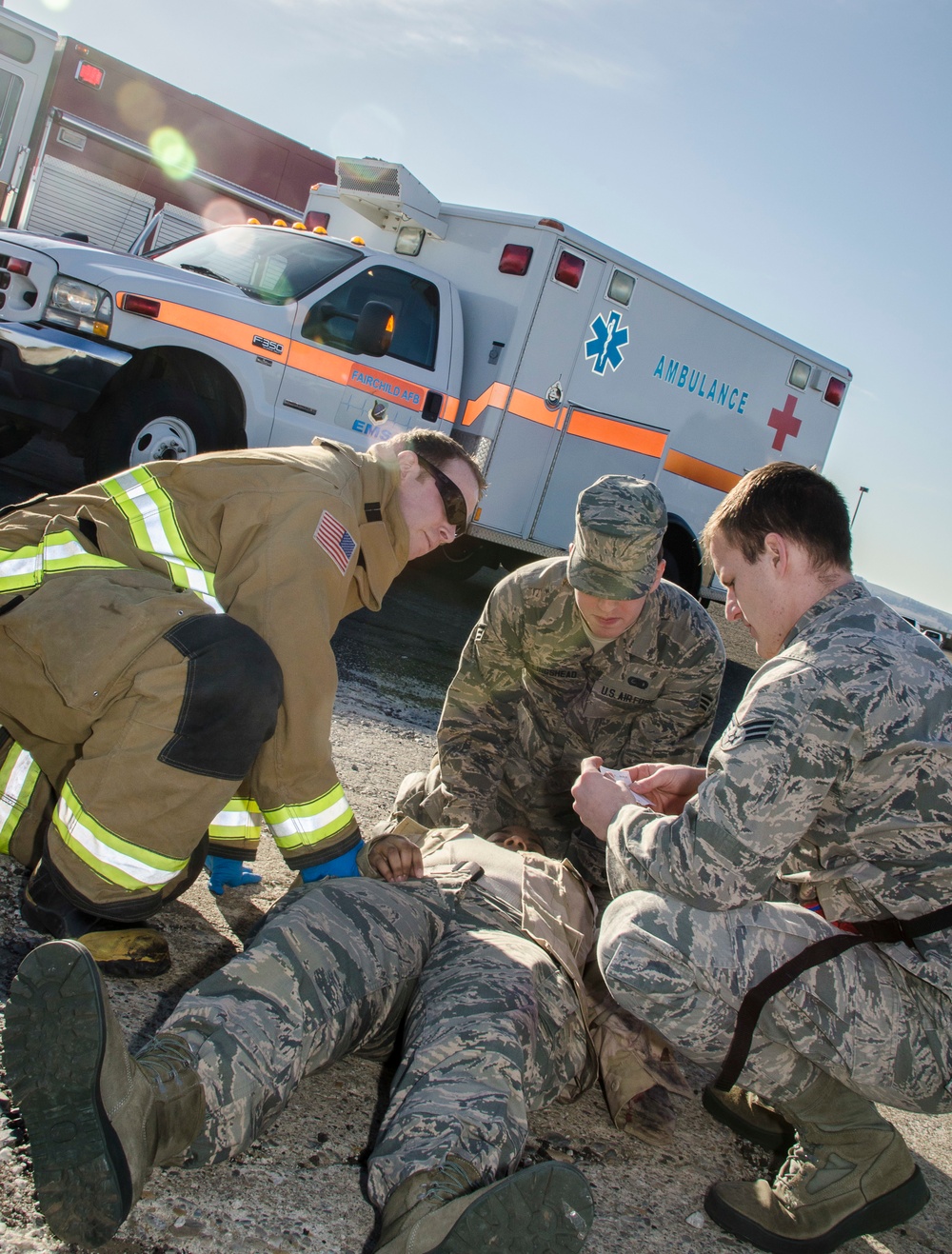 Assisting the injured