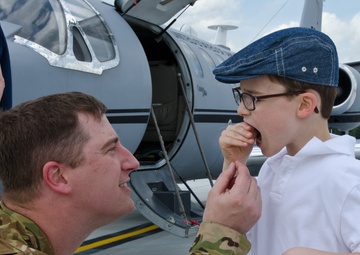 Welcome home and goodbye