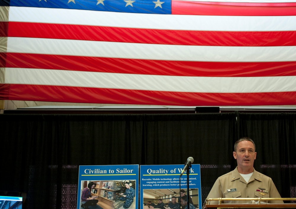 Launch of eSailor at Recruit Training Command