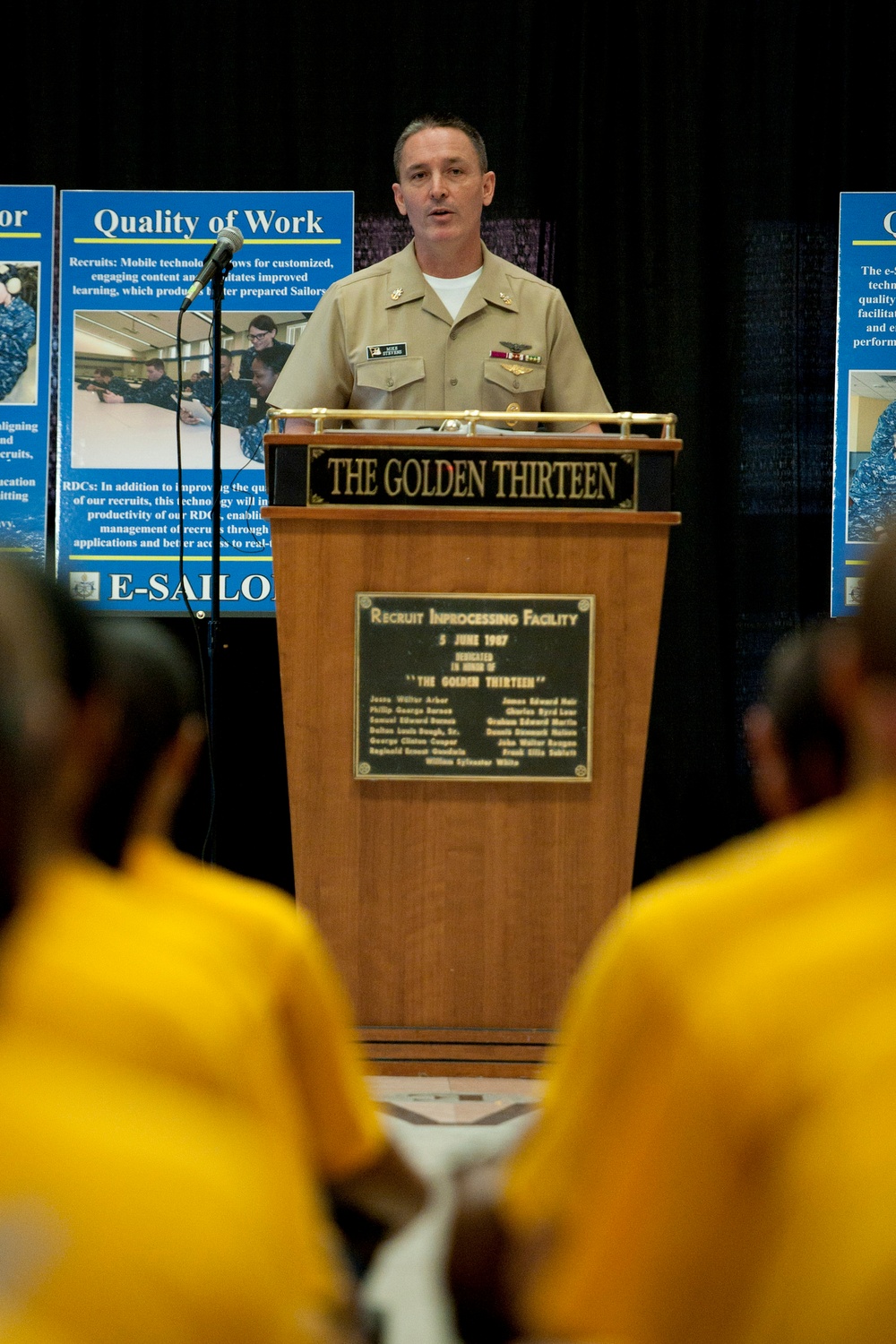 Launch of eSailor at Recruit Training Command